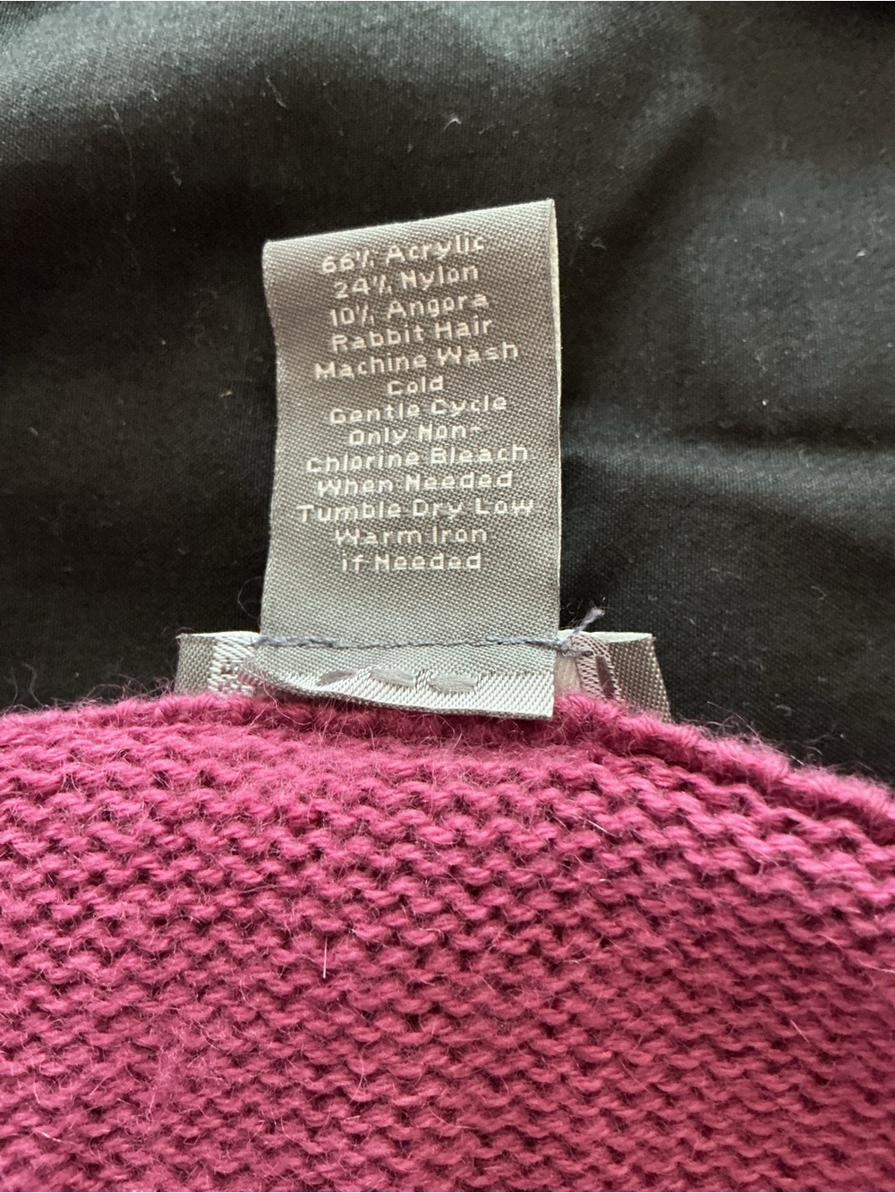 Ann Taylor Women’s Mauve Button-Front V-Neck Peplum Cardigan - Picture 4 of 7